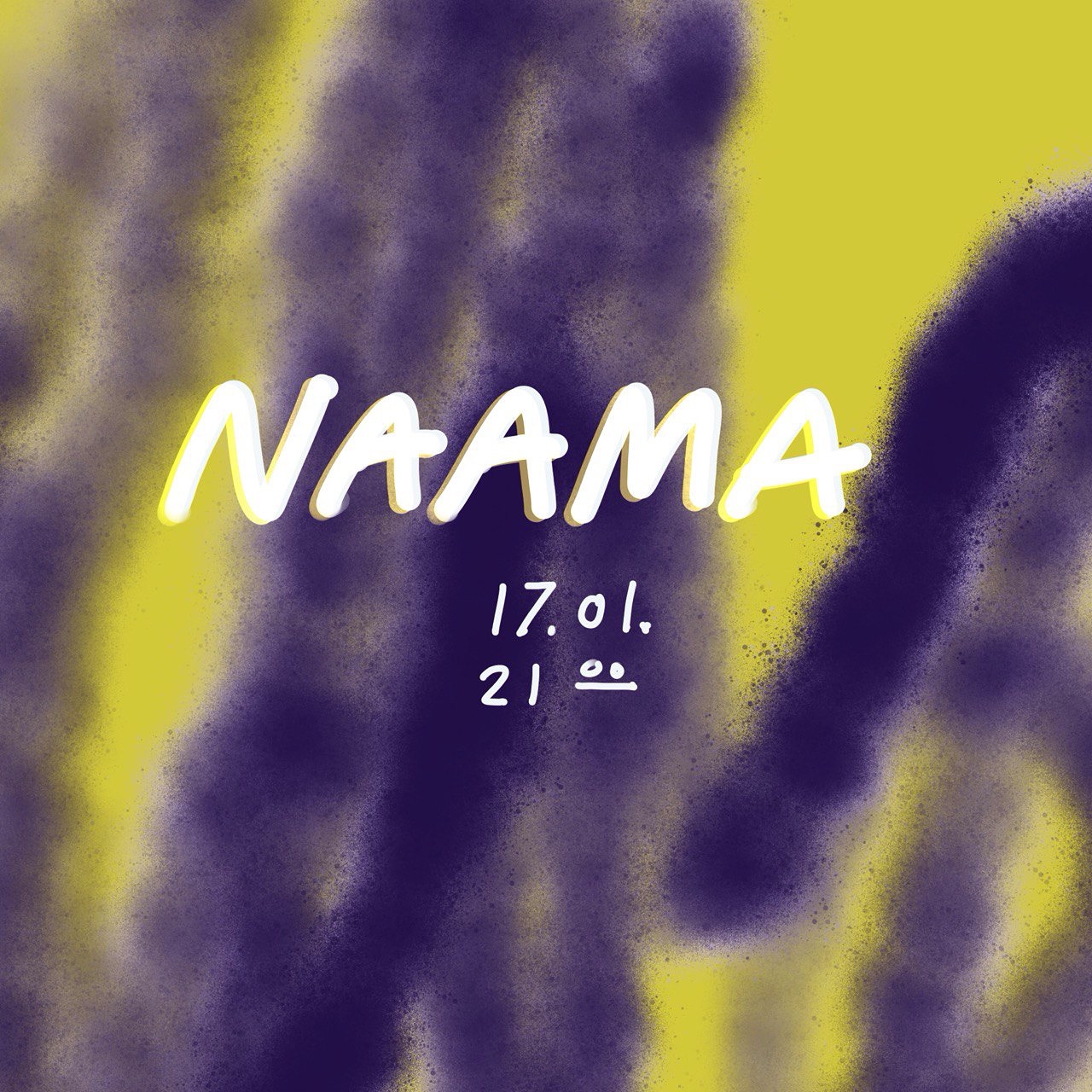 🟣 NAAMA | DJ Set | 17.1.26 | 21:00 🟣

Kickin‘ off 2026 with a Naama, a musician, artist, and performer - a modern renaissance woman with a strange affinity for German and Dutch post punk and wave, Naama always wears her heart on her sleeve behind the decks. In her sets anything goes as long as it moves the body and the soul. Aal Nite.

@naamafree 
@simonekesting (Artwork)