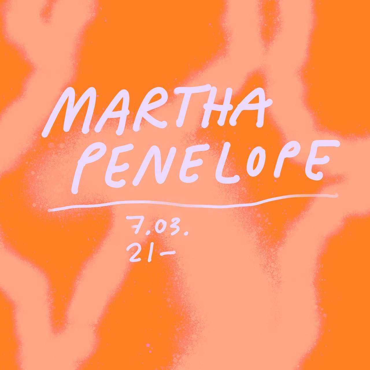 🟠 Martha Penelope | 7.3.26 | 21:00 | Aal Nite 🟠

Martha Penelope mit ihrer Premiere diesen Samstag Abend: ein Genre umspannendes, atmosphärisch dichtes Set zwischen Dub-Techno, Bossa Nova, House, Trip Hop, Roots Reggae und all in between. Aal Nite.

@martha_zonouzi 
@simonekesting (Gestaltung)